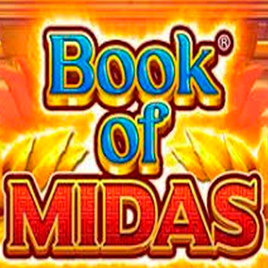Logotipo do jogo Book of Midas no Bet365 Chilli Casino